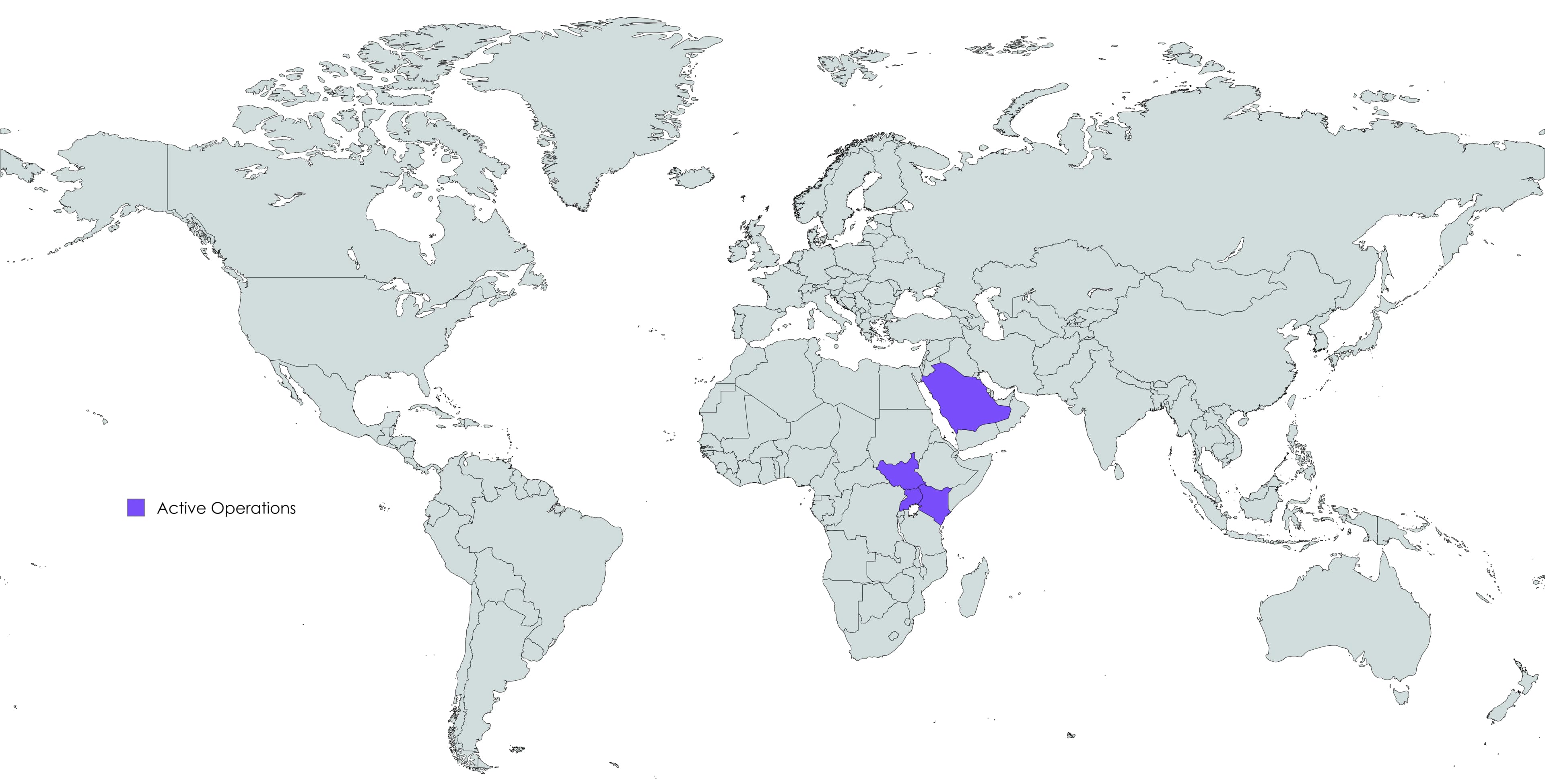 Countries Sarafa operates in
